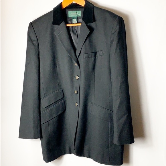 Lauren Ralph Lauren Vintage Wool Blazer Size 43 - Picture 1 of 8